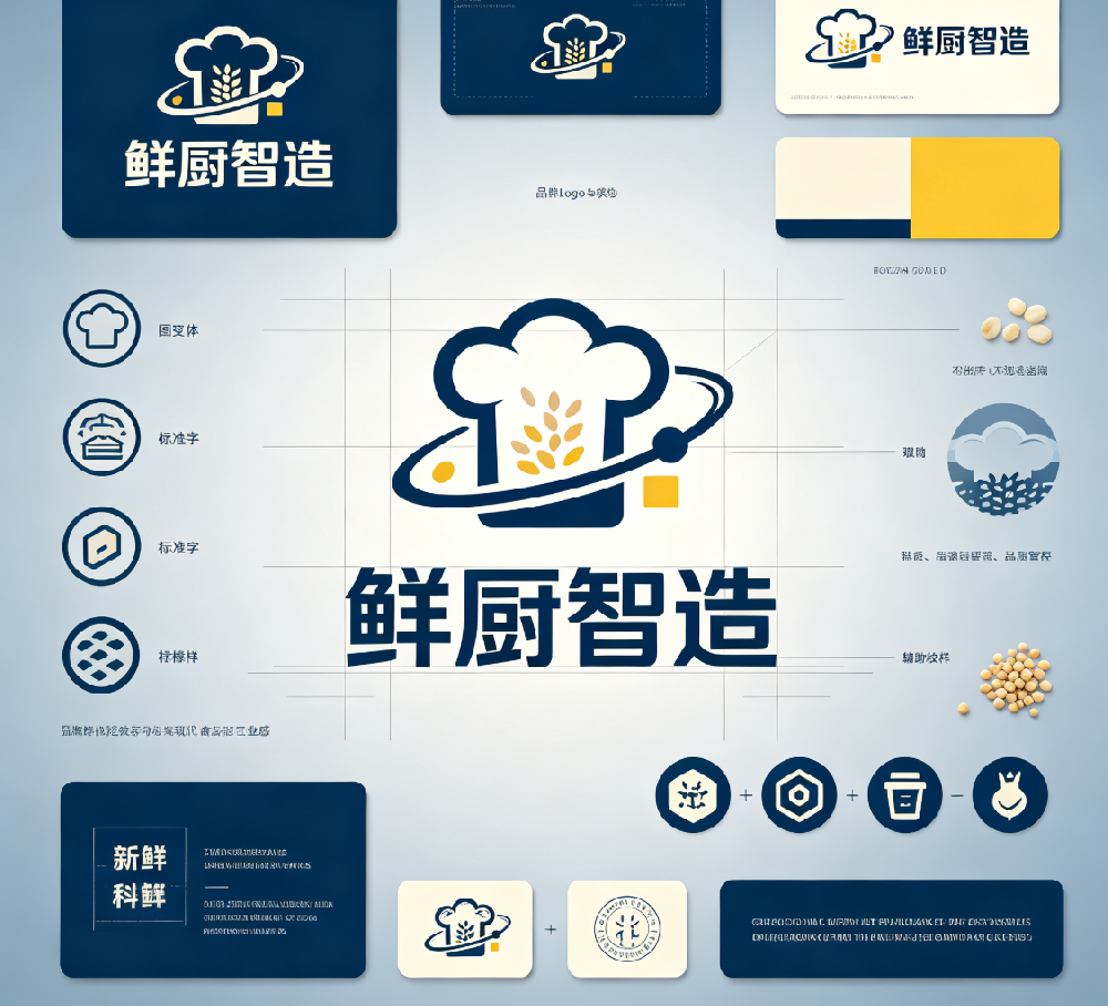食品Logo设计，以品牌视觉打造食品企业核心竞争力，塑造消费者信赖的品牌形象